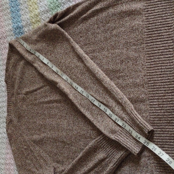 NWT J. Crew Factory Large Lambswool Blend Oatmeal Brown Crew Neck Sweater - Picture 9 of 10